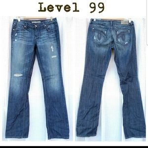 Level 99 jeans straight leg size 28